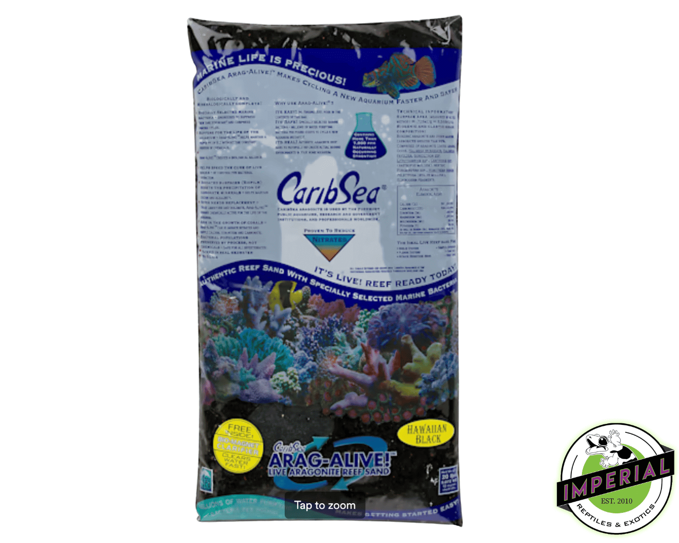 CaribSea AragAlive Hawaiian Aquarium Sand For Sale Imperial Reptiles