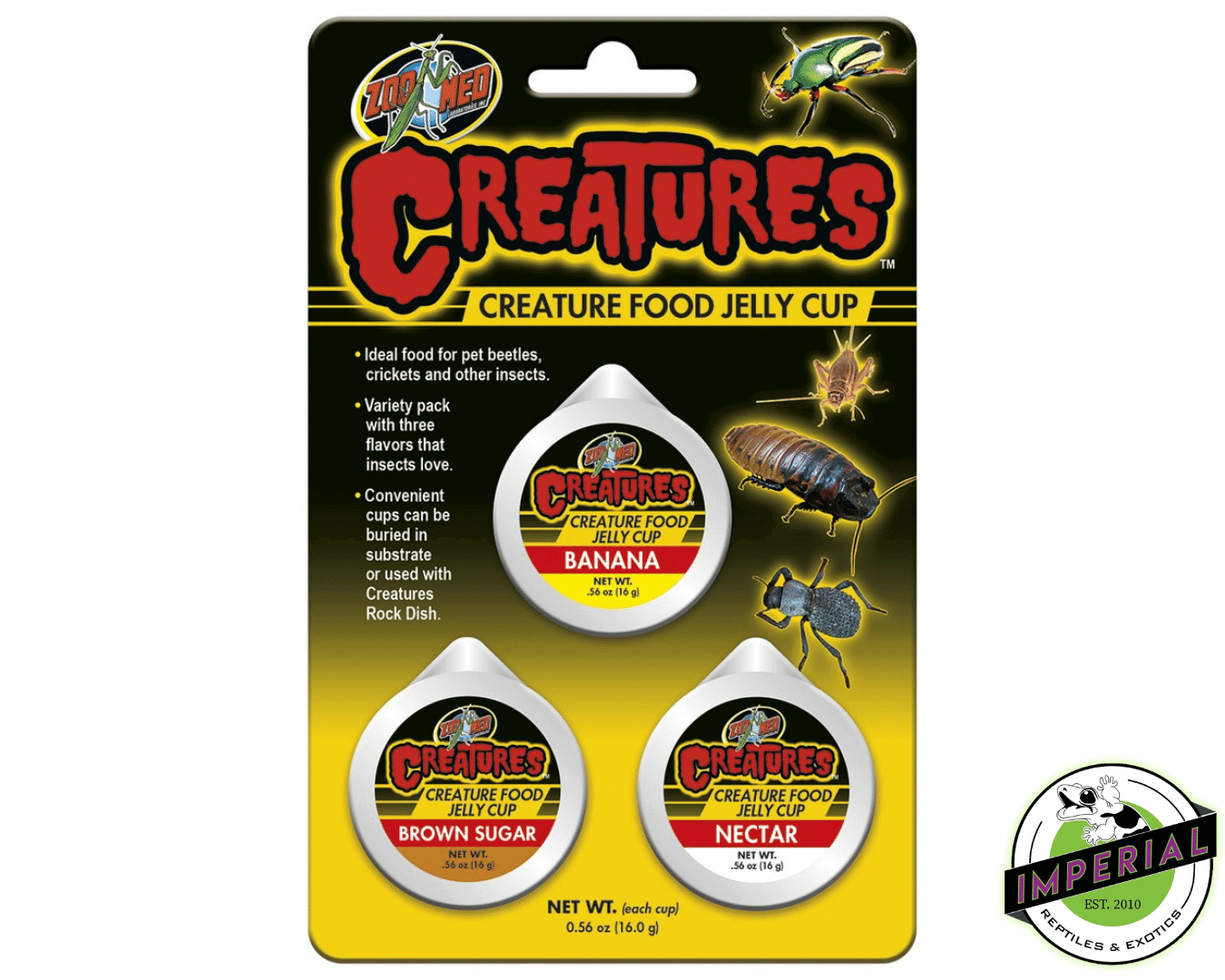 creature food jelly cup for sale online, buy reptile supplies near me