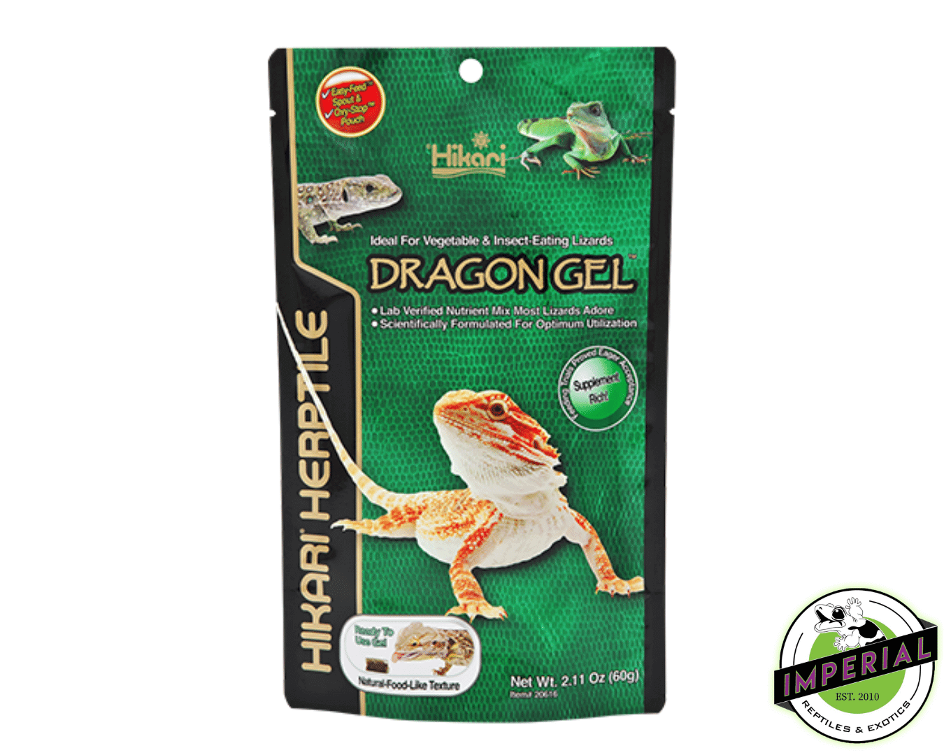 Hikari DragonGel food for bearded dragons for sale online, buy reptile supplies near me at cheap prices