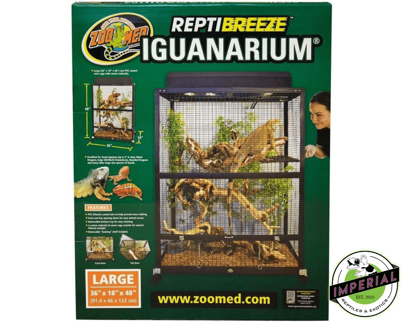 reptibreeze iguanarium for sale online, buy cheap reptile supplies near me