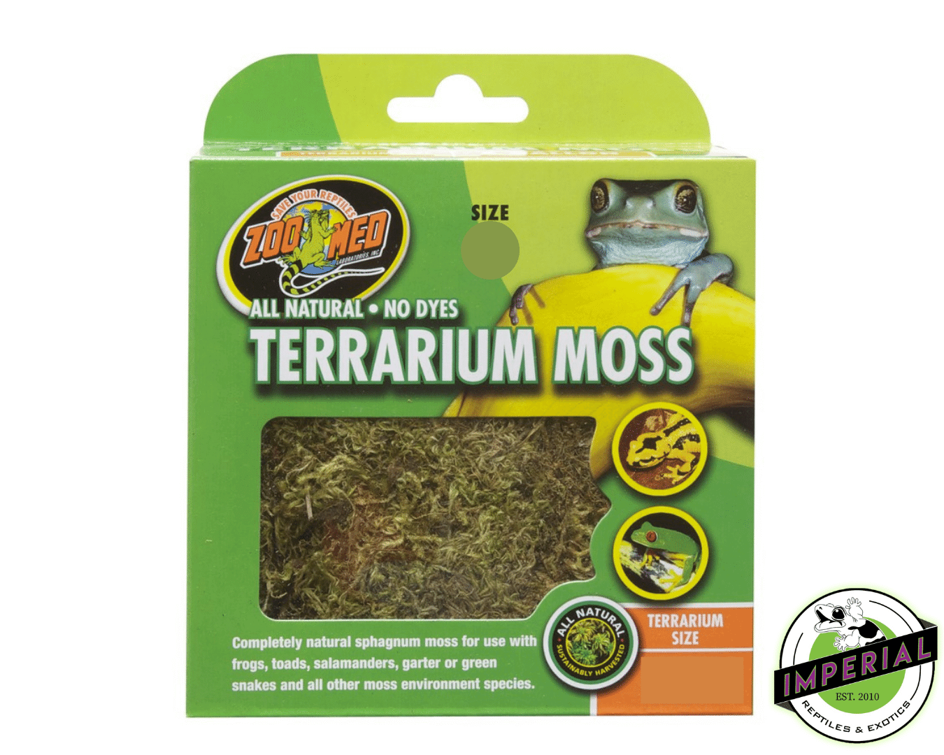 ZooMed Terrarium Moss For Sale Imperial Reptiles IMPERIAL REPTILES