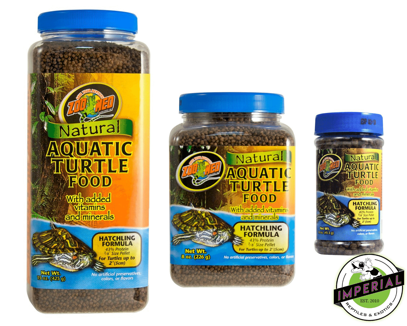 buy natural aquatic turtle food hatchling formula for sale online, cheap reptile supplies near me