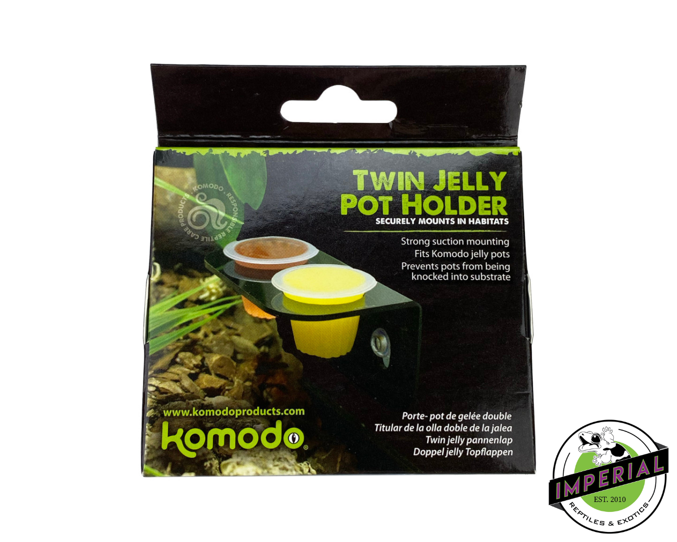 Komodo Twin Jelly Pot Holder for sale, buy reptile supplies online, supplies for sale, reptiles for sale, buy animals online