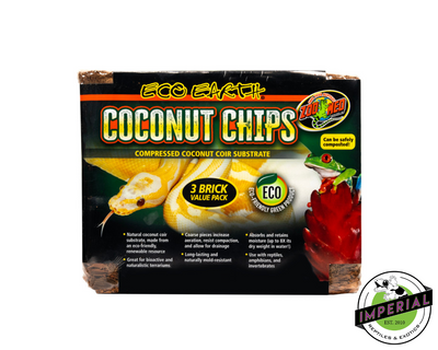 Zoo Med Eco Earth Coconut Chips for sale, buy reptile supplies online, supplies for sale, reptiles for sale, buy animals online