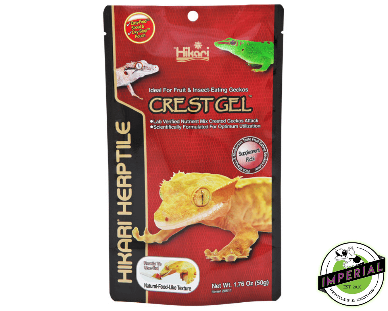 Hikari CrestGel food for geckos for sale online, buy reptile supplies near me at cheap prices