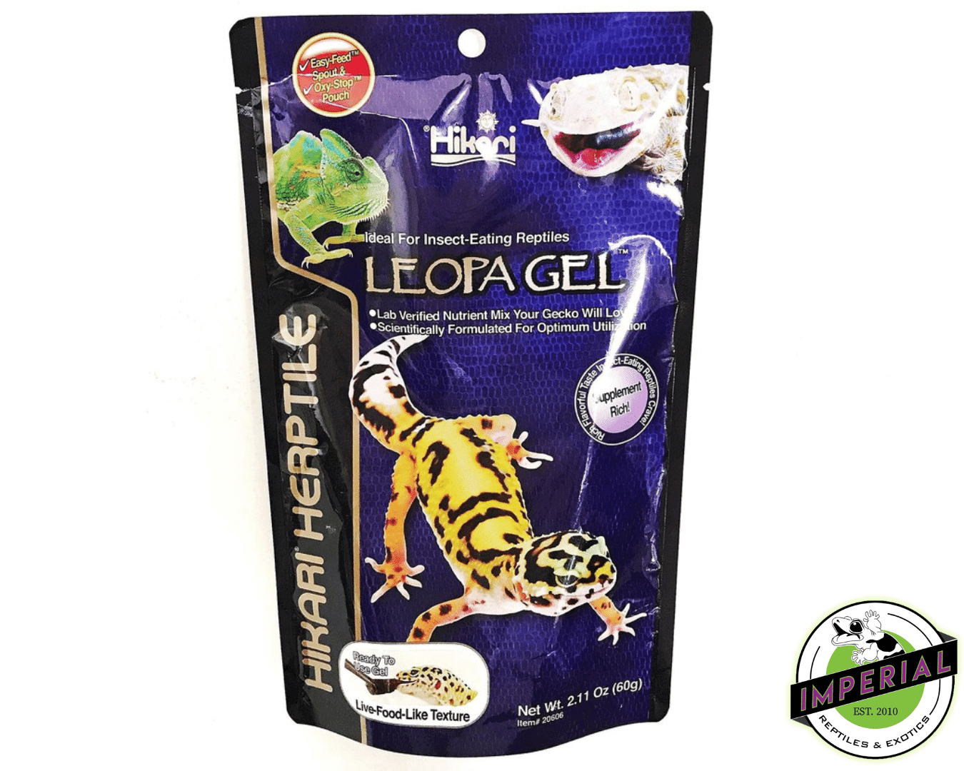 Hikari LeopaGel food for Leopard Geckos for sale online, buy reptile supplies near me at cheap prices