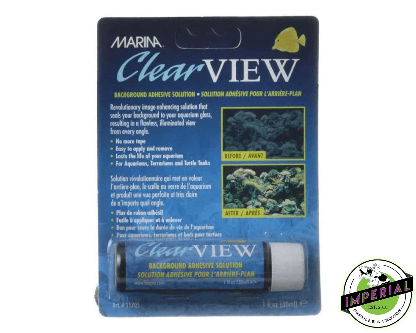 Marina Clear View Background Adhesive