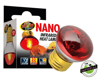 nano infrared heat lamp for sale online, buy cheap reptile supplies near me