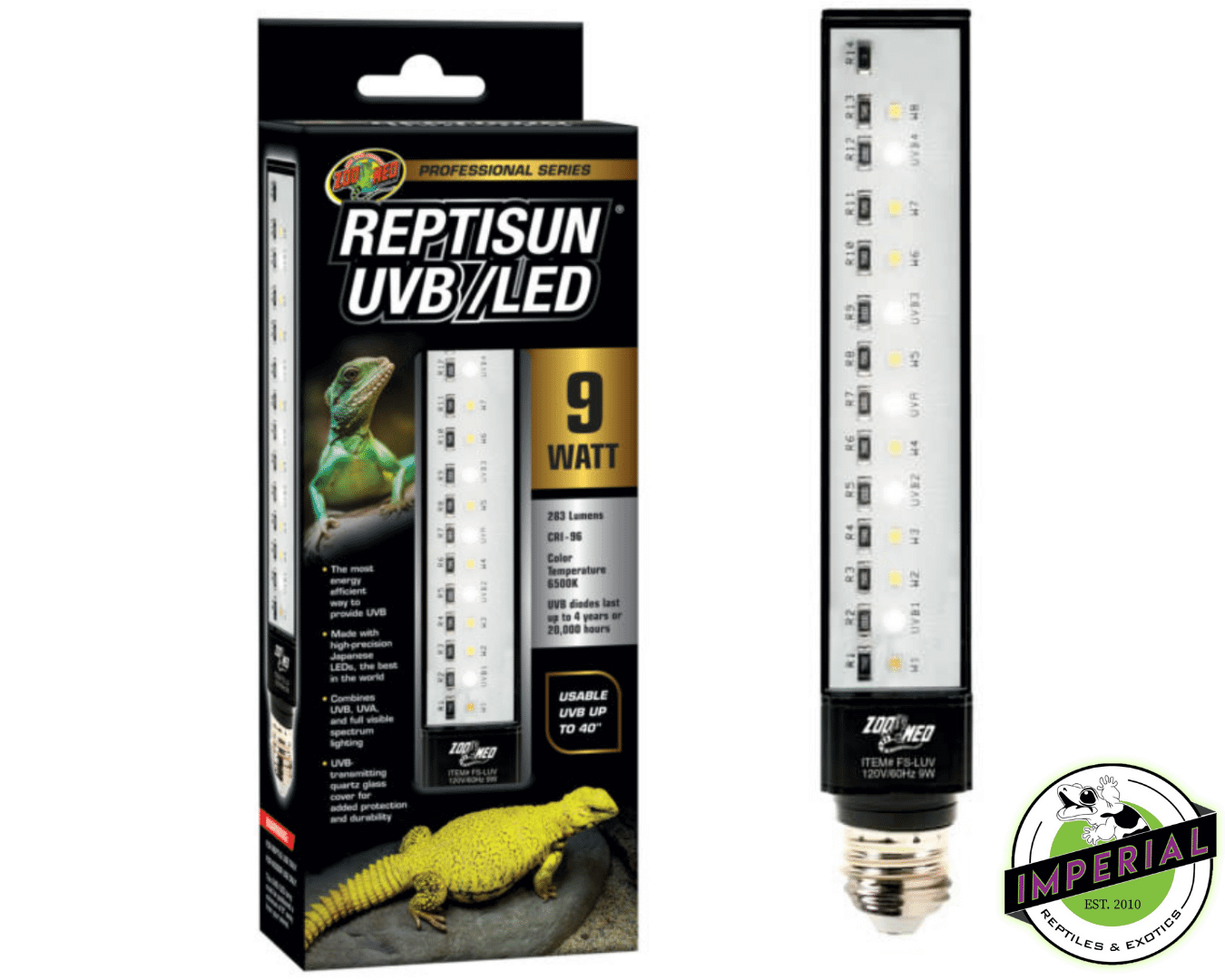 reptile uvb and led bulb for sale online. buy pro series reptiesun uv led bulb at cheap prices near me